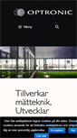Mobile Screenshot of optronic.se
