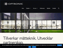 Tablet Screenshot of optronic.se